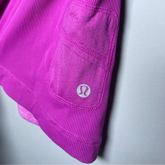 Lululemon 4 Sweatshirt Reversible Sweater Quarter Zip Athletic Activewear Sporty - Picture 15 of 16